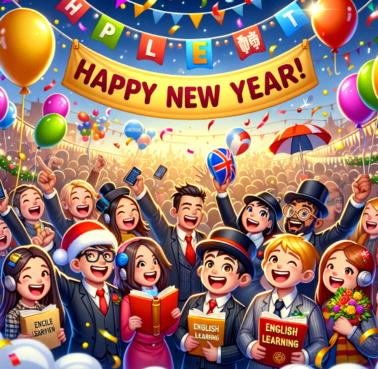 new year текст на английском